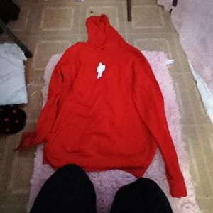 Red Billie eilish hoodie